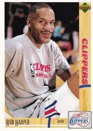 1991-92 Upper Deck Spanish #62 - Ron Harper - Los Angeles Clippers