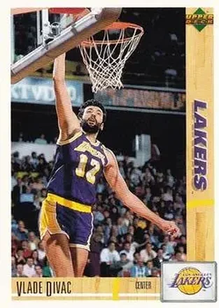 1991-92 Upper Deck Spanish #64 - Vlade Divac - Los Angeles Lakers