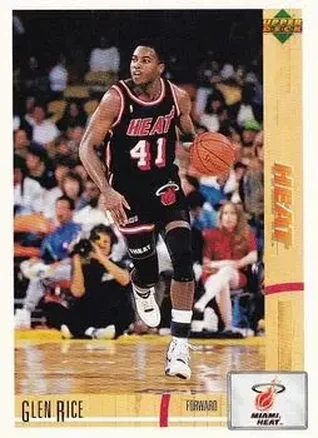 1991-92 Upper Deck Spanish #69 - Glen Rice - Miami Heat