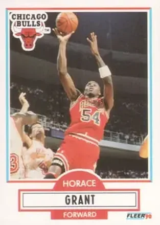 1990-91 Fleer #24 - Horace Grant - Chicago Bulls
