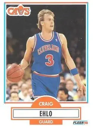 1990-91 Fleer #32 - Craig Ehlo - Cleveland Cavaliers
