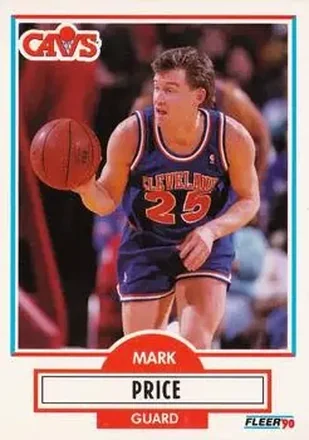 1990-91 Fleer #36 - Mark Price - Cleveland Cavaliers