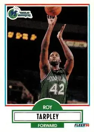 1990-91 Fleer Update #U-22 - Roy Tarpley - Dallas Mavericks