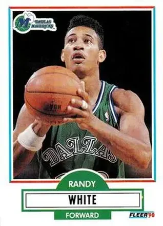 1990-91 Fleer Update #U-23 - Randy White - Dallas Mavericks