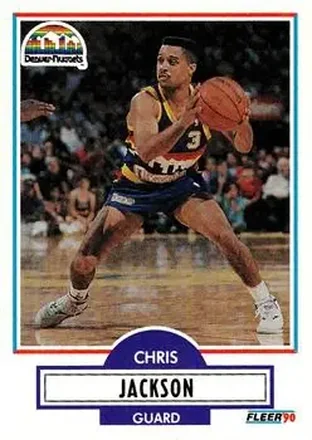 1990-91 Fleer Update #U-25 - Mahmoud Abdul-Rauf - Denver Nuggets