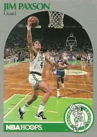 1990-91 Hoops #46 - Jim Paxson - Boston Celtics