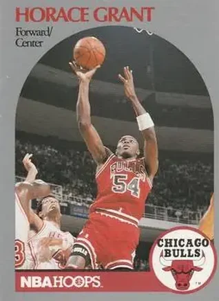 1990-91 Hoops #63 - Horace Grant - Chicago Bulls