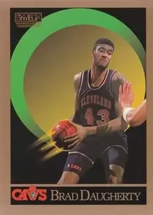 1990-91 SkyBox #50 - Brad Daugherty - Cleveland Cavaliers