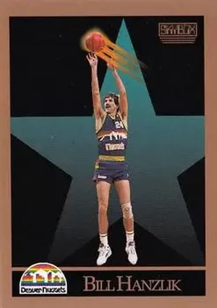 1990-91 SkyBox #75 - Bill Hanzlik - Denver Nuggets