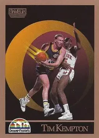 1990-91 SkyBox #76 - Tim Kempton - Denver Nuggets