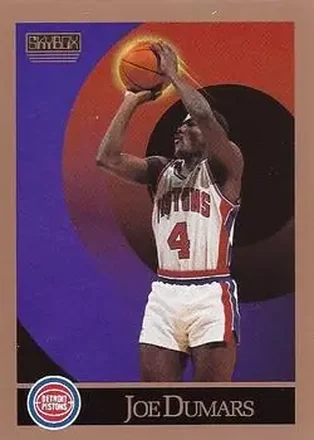 1990-91 SkyBox #84 - Joe Dumars - Detroit Pistons