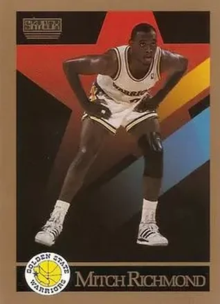 1990-91 SkyBox #100 - Mitch Richmond - Golden State Warriors