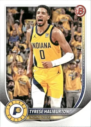 2025-26 Bowman #77 - Tyrese Haliburton - Indiana Pacers