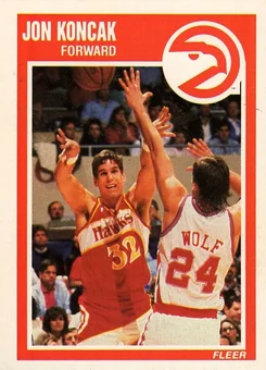 1989-90 Fleer #2 Jon Koncak