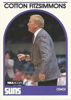 1989-90 Hoops #14 Cotton Fitzsimmons