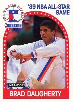 1989-90 Hoops #48 - Brad Daugherty - Cleveland Cavaliers