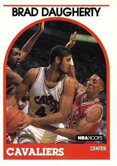 1989-90 Hoops #50 - Brad Daugherty - Cleveland Cavaliers