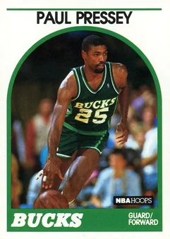 1989-90 Hoops #79 - Paul Pressey - Milwaukee Bucks