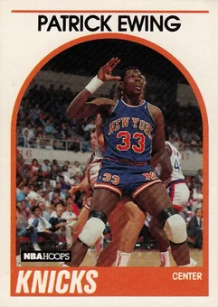 1989-90 Hoops #80 Patrick Ewing