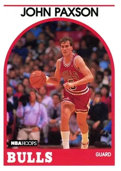 1989-90 Hoops #89 - John Paxson - Chicago Bulls