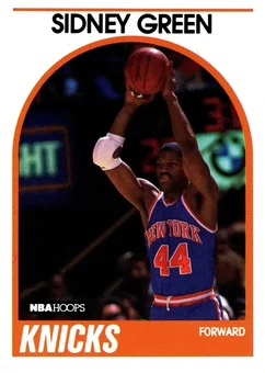 1989-90 Hoops #97 - Sidney Green - New York Knicks