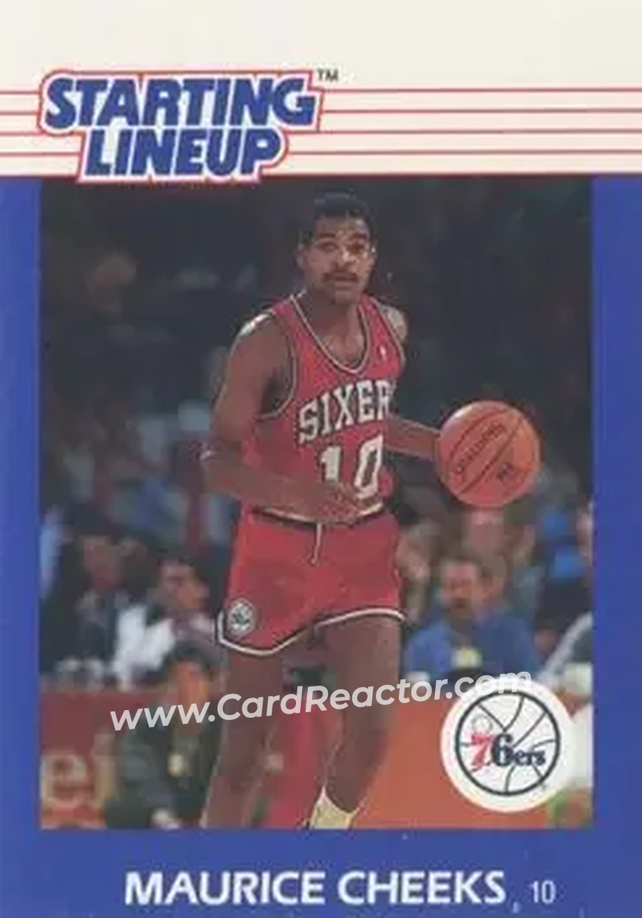 1988 Kenner Starting Lineup Cards #3538101020 - Maurice Cheeks - Philadelphia 76ers