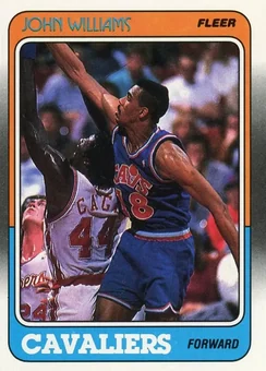 1988-89 Fleer #26 - John Williams - Cleveland Cavaliers