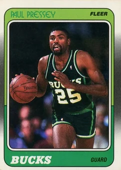 1988-89 Fleer #75 - Paul Pressey - Milwaukee Bucks