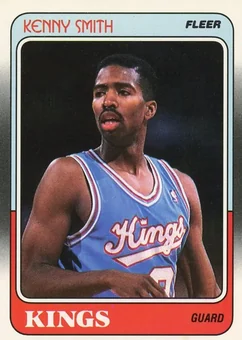 1988-89 Fleer #100 - Kenny Smith - Sacramento Kings