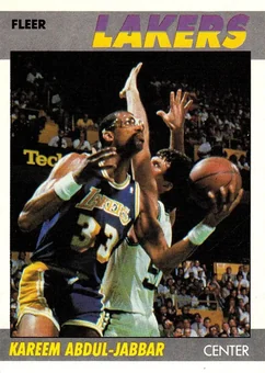 1987-88 Fleer #1 - Kareem Abdul-Jabbar
