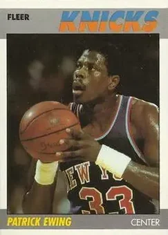 1987-88 Fleer #37 Patrick Ewing