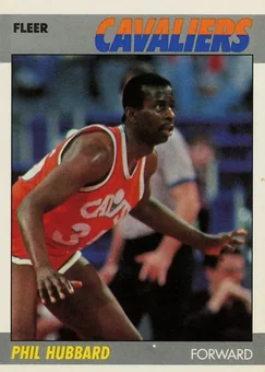 1987-88 Fleer #53 - Phil Hubbard - Cleveland Cavaliers