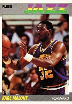 1987-88 Fleer #68 - Karl Malone