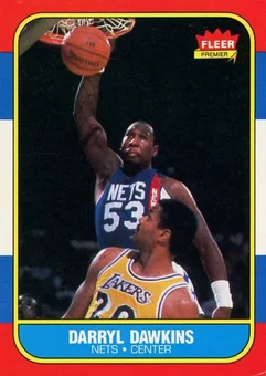 1986-87 Fleer #24 Darryl Dawkins