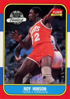 1986-87 Fleer #46 - Roy Hinson - Philadelphia 76ers