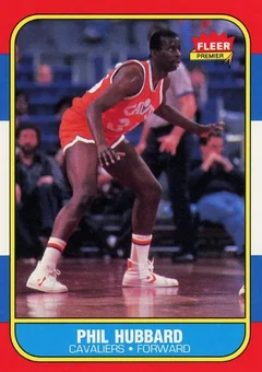 1986-87 Fleer #48 - Phil Hubbard - Cleveland Cavaliers