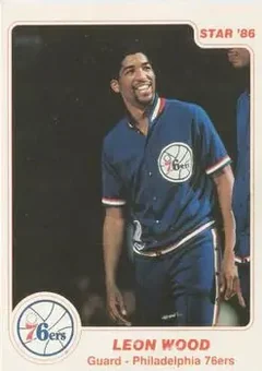 1985-86 Star #9 Leon Wood