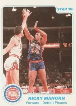 1985-86 Star #16 Rick Mahorn