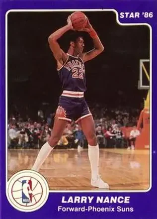 1985-86 Star #34 - Larry Nance - Phoenix Suns