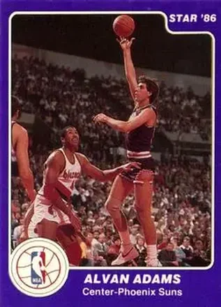1985-86 Star #35 - Alvan Adams - Phoenix Suns
