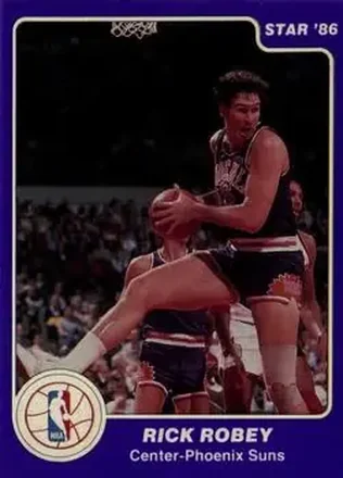 1985-86 Star #40 - Rick Robey - Phoenix Suns