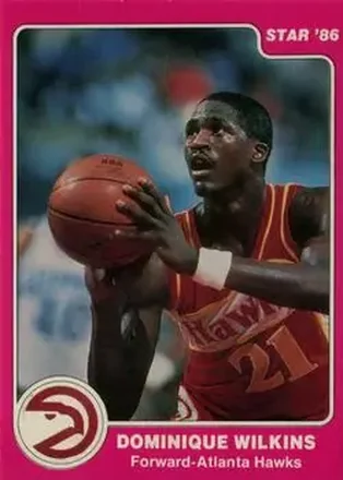 1985-86 Star #42 Dominique Wilkins