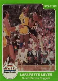 1985-86 Star #54 - Fat Lever - Denver Nuggets