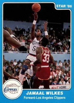 1985-86 Star #94 Jamaal Wilkes