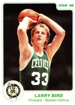 1985-86 Star #95a Larry Bird