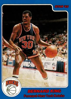 1984-85 Star #25 - Bernard King