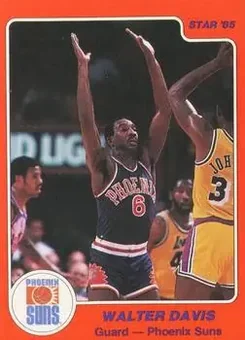 1984-85 Star #39 - Walter Davis