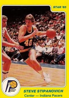 1984-85 Star #60 - Steve Stipanovich - Indiana Pacers