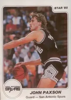 1984-85 Star #73 - John Paxson - San Antonio Spurs