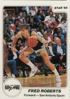 1984-85 Star #74 - Fred Roberts - San Antonio Spurs